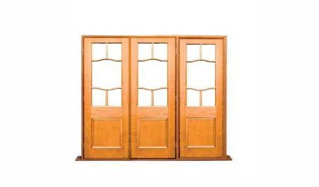 coathanger: 2 doors + 1 fixture on right