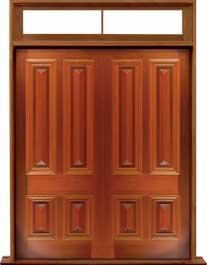 cricket bat: single door + sidelight on left
