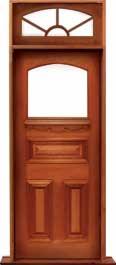 edwardian: single door +  two sidelights