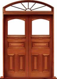 edwardian: single door +  two sidelights