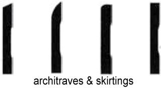Post war architraves & skirtings